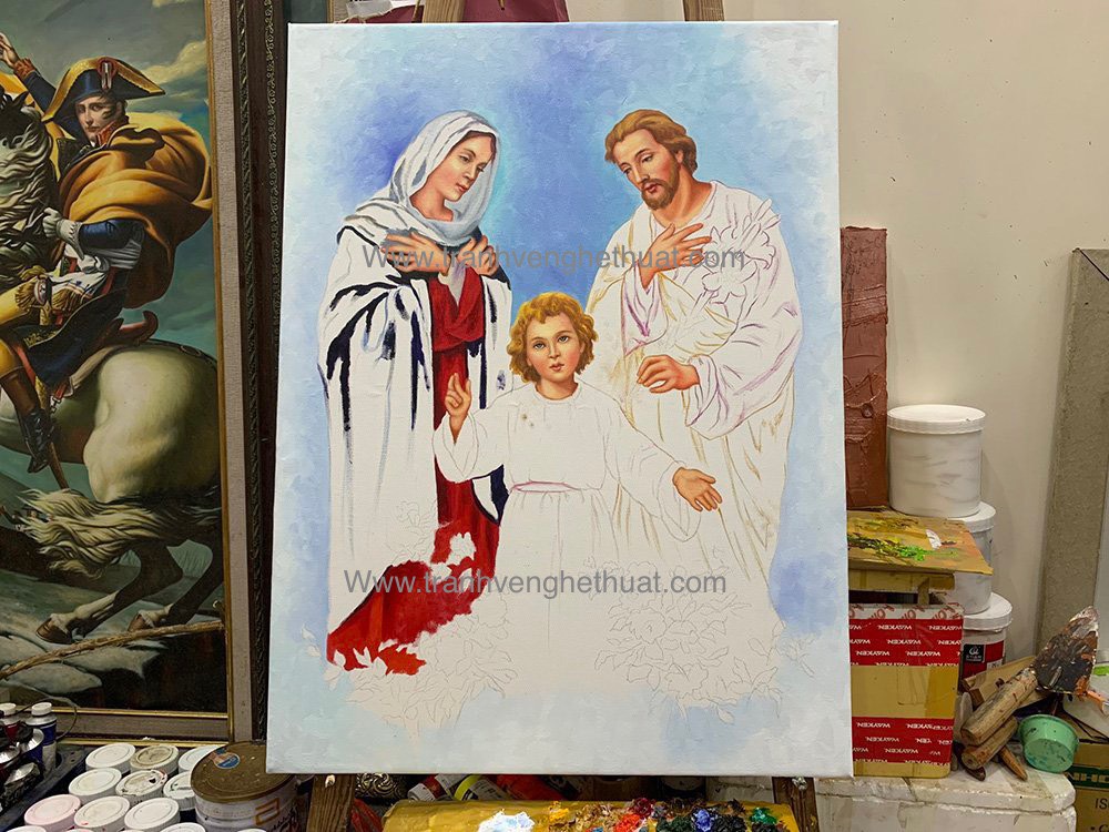 Tranh gia đình thánh gia,Tranh công giáo ,tranh đức mẹ lên trời, tranh vẽ nghệ thuật ,tranh chúa chăn chiên, tranh lòng chúa thương xót