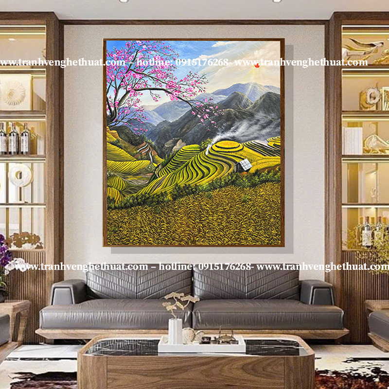 Tranh Treo Phòng Khách Hiện Đại - Trang Trang Trí 