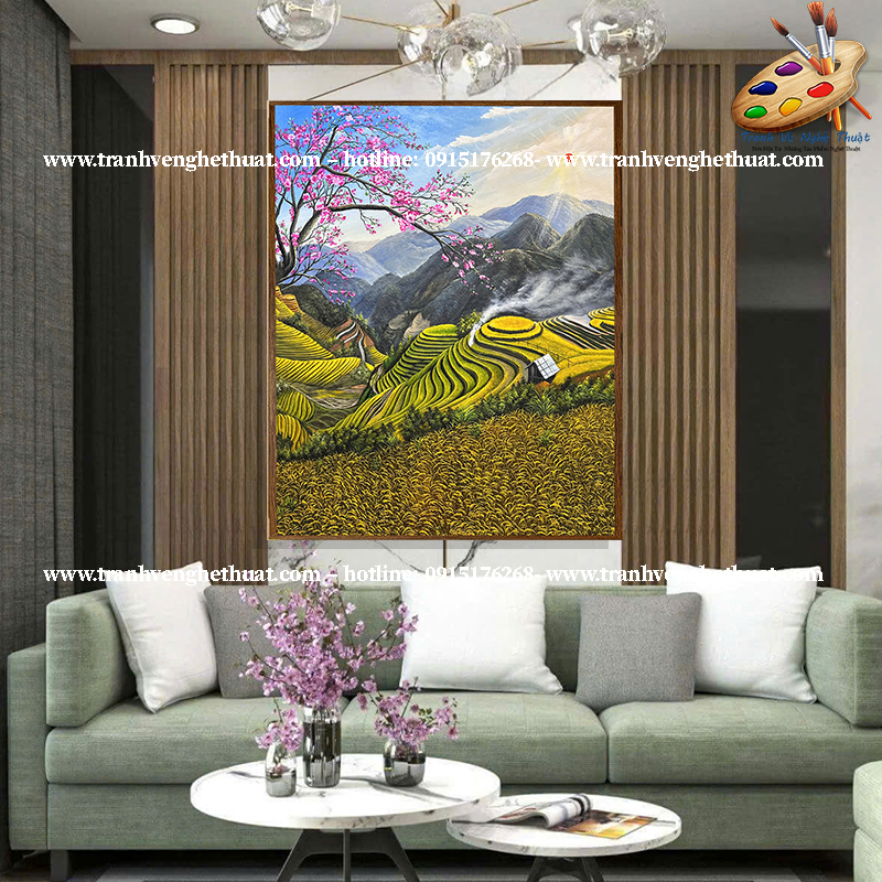 Tranh trang trí phòng khách, tranh treo phong khách hiện đại, tranh phong cảnh treo phòng khách hiện đại, tranh treo văn phòng, tranh treo tường phòng khách, tranh vẽ nghệ thuật