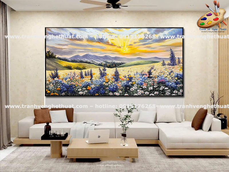 Tranh trang trí, tranh treo tường, Tranh hoa treo phòng khách, Tranh vẽ nghệ thuật, tranh trang tri phòng khách, tranh treo phong khách hiện đại, tranh sơn dầu