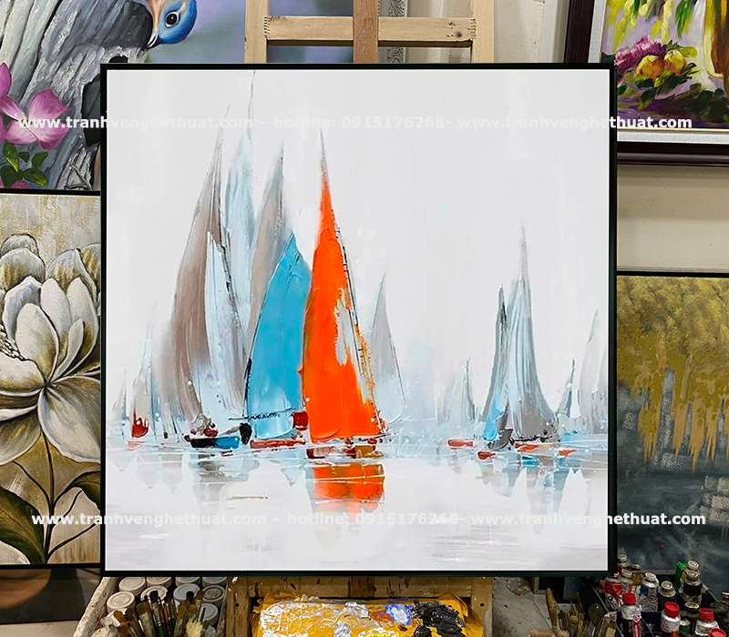 Tranh vẽ nghệ thuật, tranh trang tri ph&ograve;ng kh&aacute;ch, tranh treo phong kh&aacute;ch, tranh thuận buồn xu&ocirc;i gi&oacute;, tranh treo văn ph&ograve;ng, tranh treo ph&ograve;ng kh&aacute;ch t&acirc;n cổ điển  