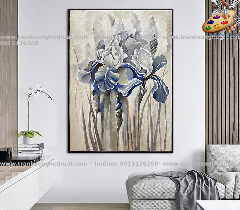 Tranh trang trí, tranh treo phòng khách hiện đại, tranh treo tường, Tranh hoa treo phòng khách, Tranh vẽ nghệ thuật, tranh trang tri phòng khách, tranh sơn dầu   