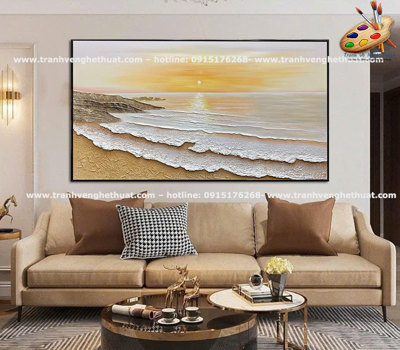 Tranh trang tr&iacute; ph&ograve;ng kh&aacute;ch, tranh treo phong kh&aacute;ch hiện đại, tranh phong cảnh treo ph&ograve;ng kh&aacute;ch hiện đại, tranh treo văn ph&ograve;ng, tranh treo tường ph&ograve;ng kh&aacute;ch, trah vẽ nghệ thuật