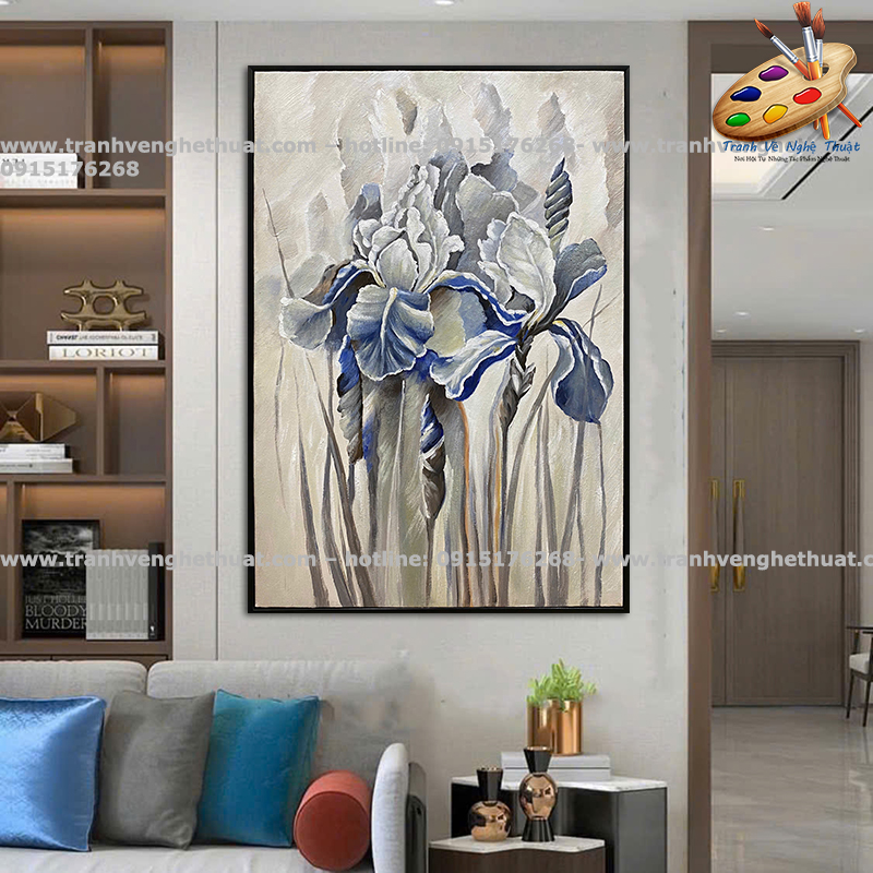 Tranh trang trí, tranh treo phòng khách hiện đại, tranh treo tường, Tranh hoa treo phòng khách, Tranh vẽ nghệ thuật, tranh trang tri phòng khách, tranh sơn dầu   
