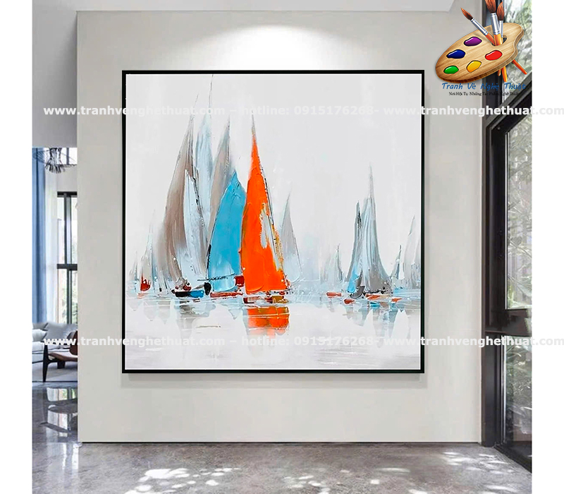 Tranh Treo Phòng Khách Hiện Đại - Trang Trang Trí 