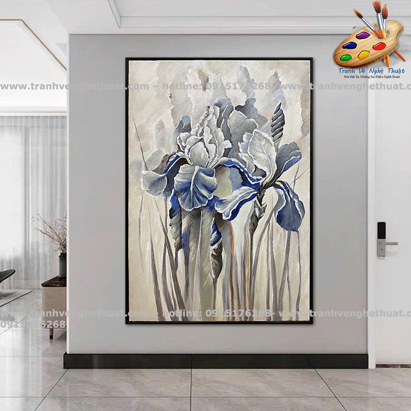 Tranh trang trí, tranh treo phòng khách hiện đại, tranh treo tường, Tranh hoa treo phòng khách, Tranh vẽ nghệ thuật, tranh trang tri phòng khách, tranh sơn dầu   