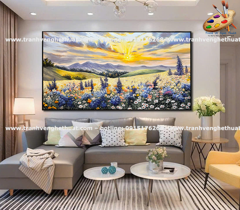 Tranh trang trí, tranh treo tường, Tranh hoa treo phòng khách, Tranh vẽ nghệ thuật, tranh trang tri phòng khách, tranh treo phong khách hiện đại, tranh sơn dầu